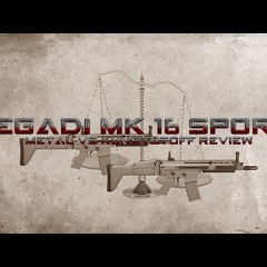 BEGADI MK 16 SPORT S-AEG ABS VS METAL Review powered by Airsoft Team Raptor