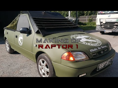 Making of the Raptor 1 #AirsoftTeamRaptor